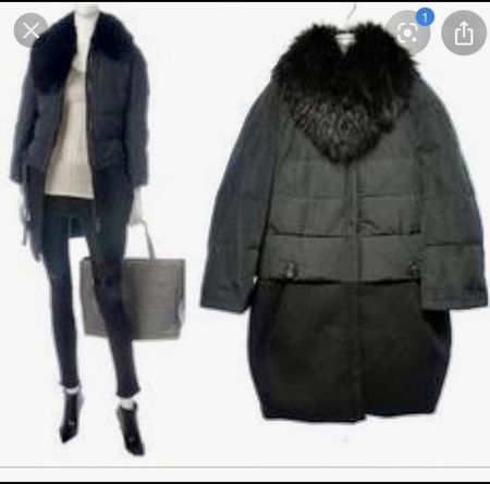 Moncler RHUBARBE GIUBBOTTO Daunenmantel original, Gr 3/De 40