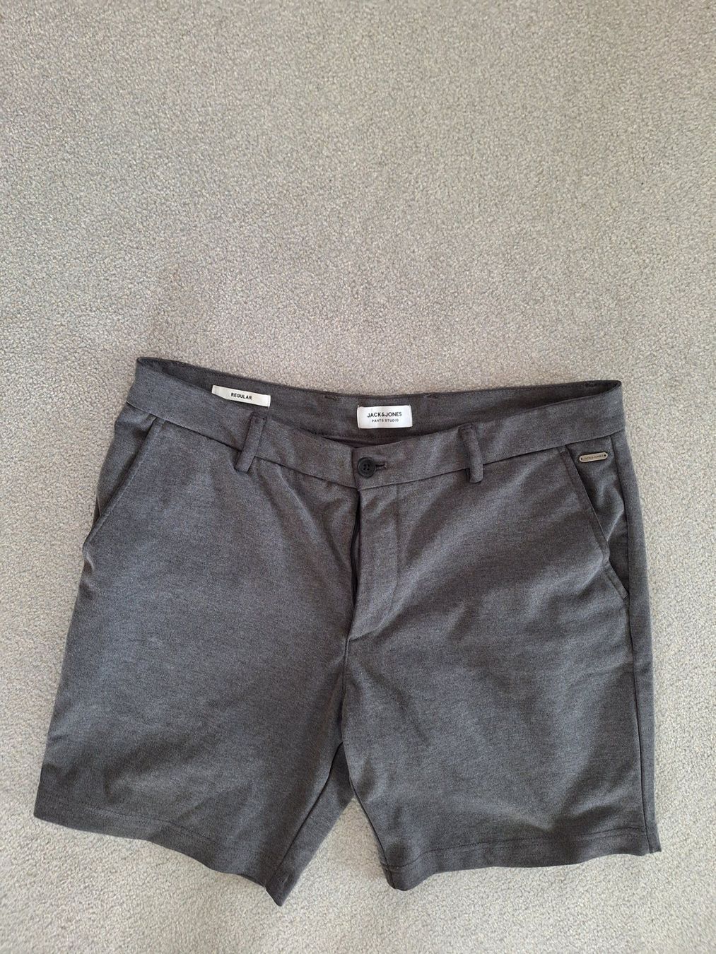 Jack & Jones Pantaloni: Jack & Jones Herren Hose regular Grösse XL Dunkelgrau – Usato da Arbon venduto da 200sterne