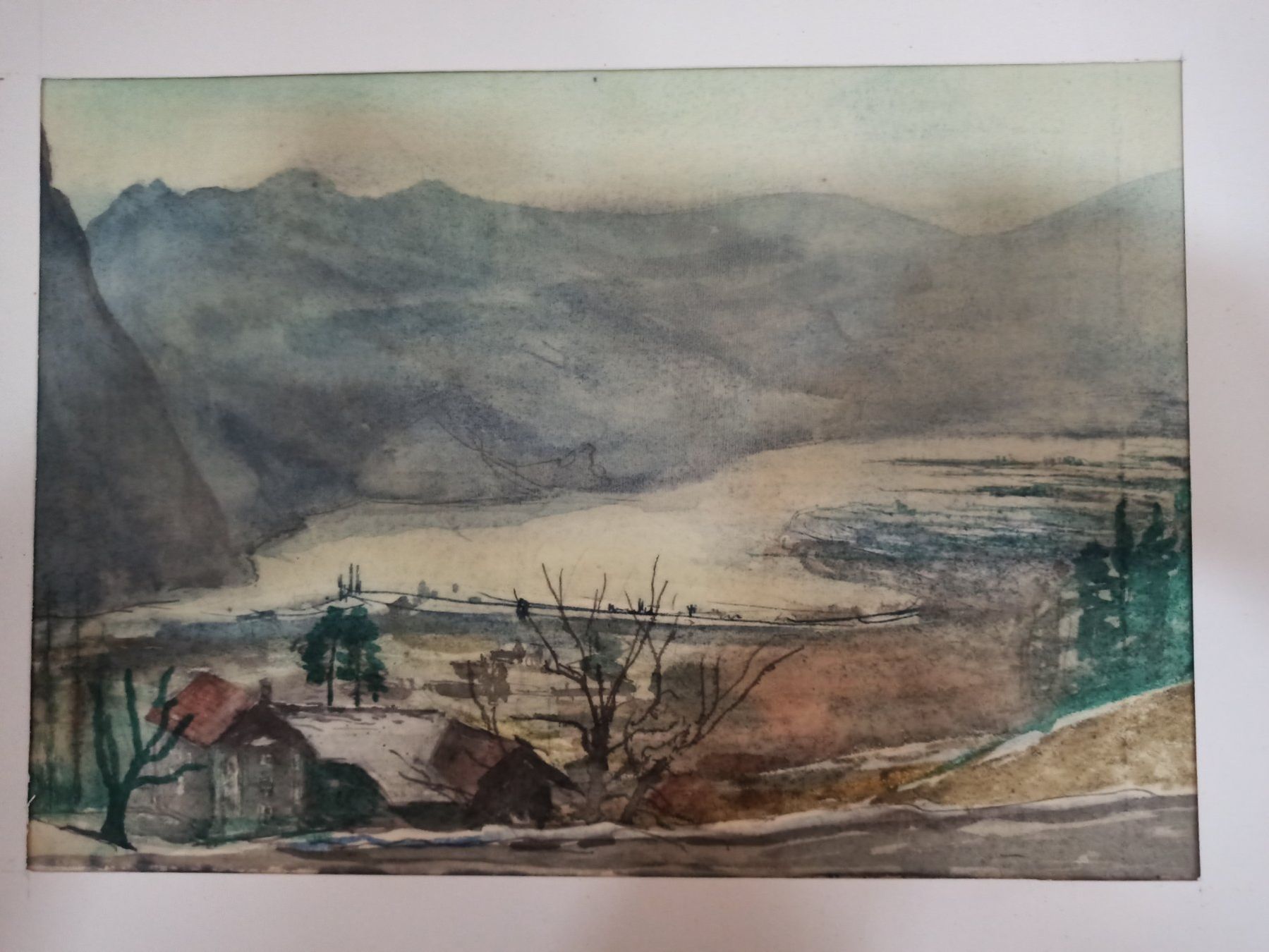 Dipinti: Willhelm Gimmi, Aquarell – Usato da Horn venduto da A.92