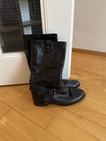 Christian Dior Biker Boots Black
