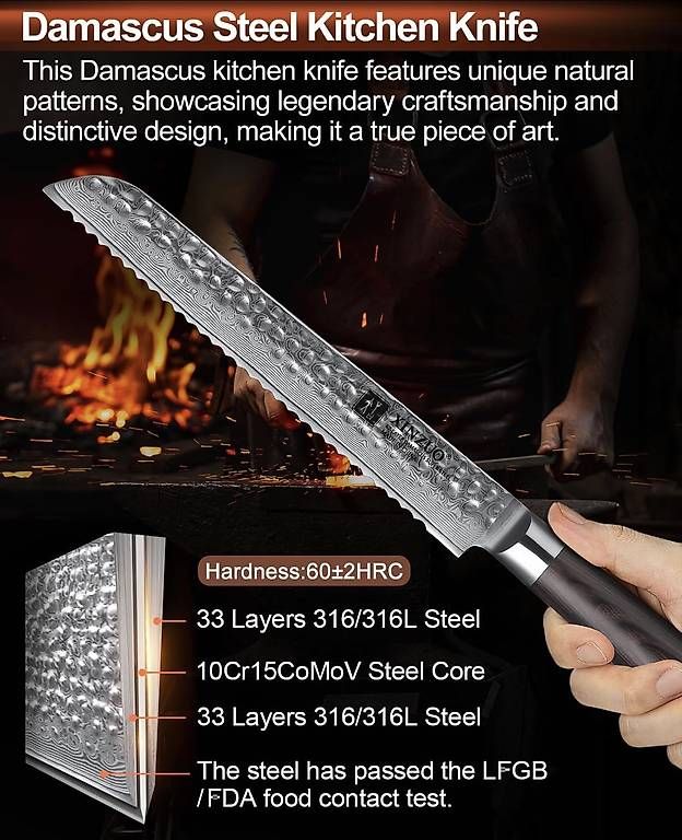 Coltelli da cucina: XINZUO - Brotmesser – Usato da Uster venduto da cynale 3