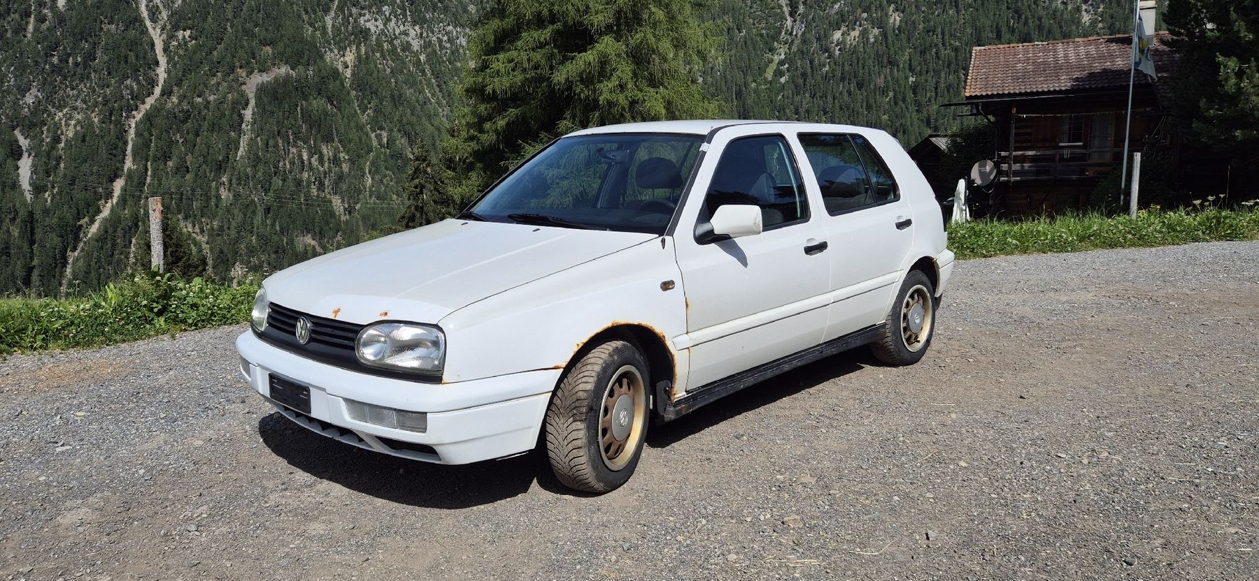 VW Autos: VW Golf 3 Syncro 2.0l – Defekt aus Davos Monstein von flo_v7bl