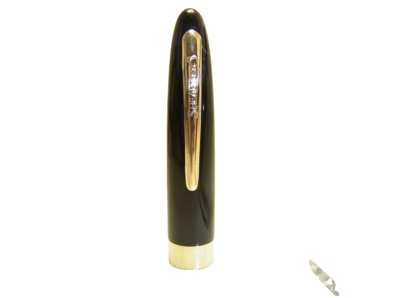 Stifte & Marker: 1952-58 SHEAFFER ADMIRAL Schnorchel Füllhalter 14K M – Gebraucht aus Springe von WaSuPen 7