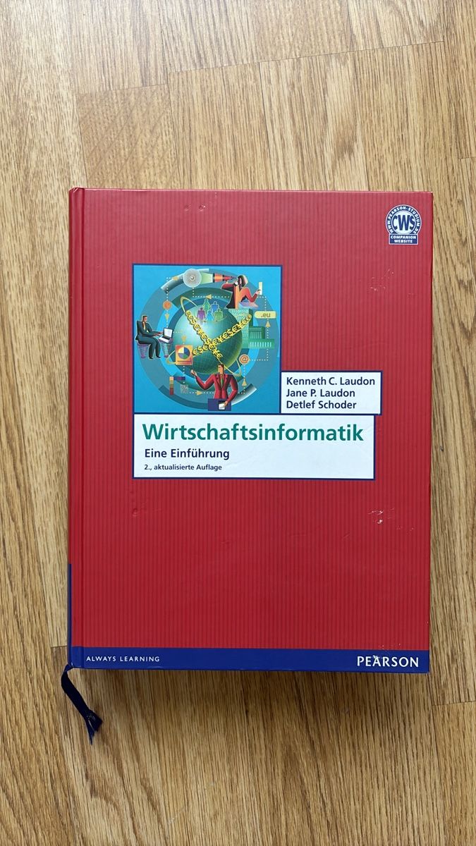 Libri: Wirtschaftsinformatik Buch Laudon Schoder 2. Auflage – Usato da Glattbrugg venduto da nino_zh