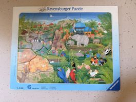 Ravensburger Tierpark Puzzle 45 Teile guter Zustand