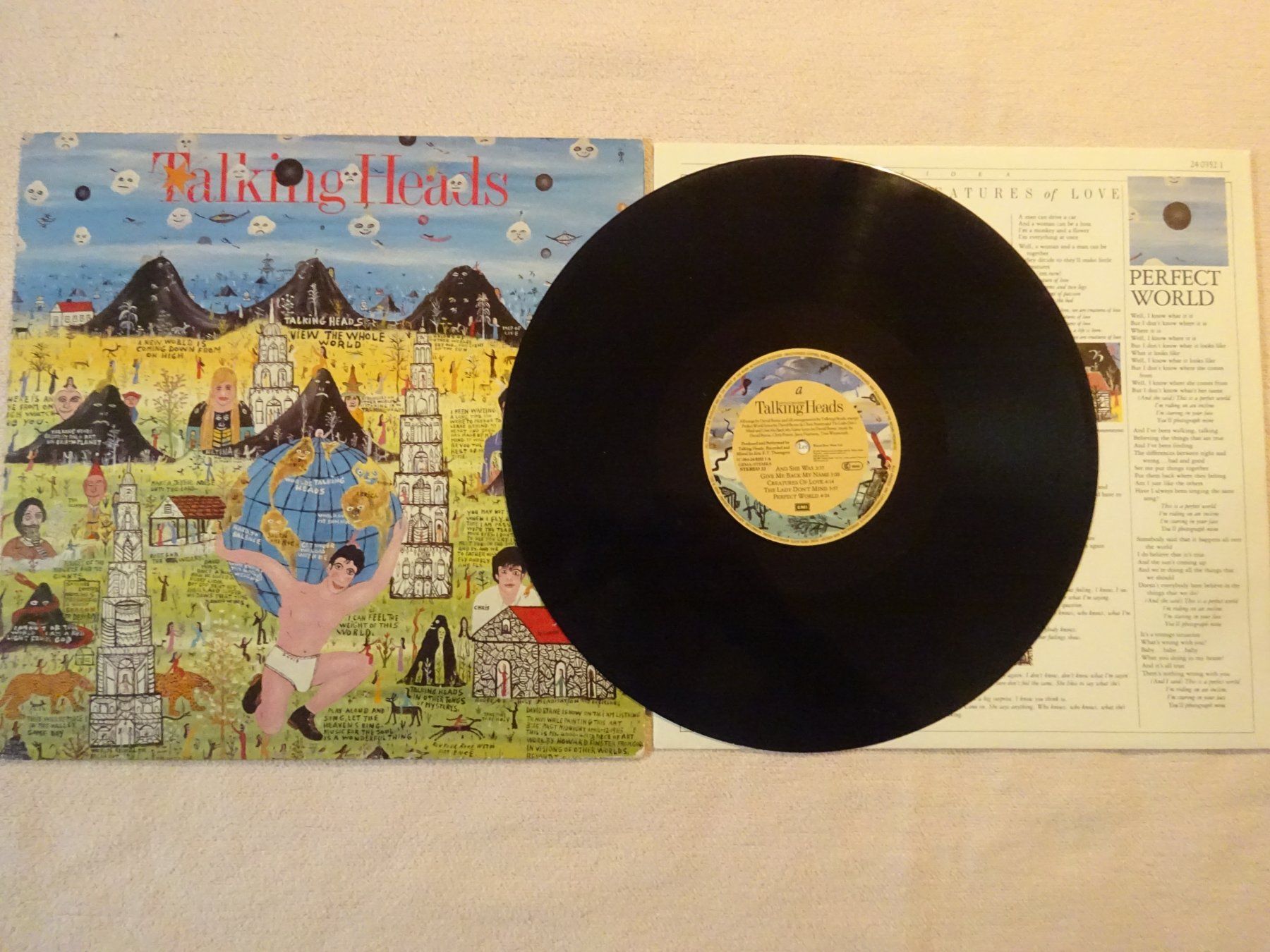 Dischi in vinile: TALKING HEADS ** LITTLE CREATURES ** EXCELLENT – Usato da Luzern venduto da xrayspex99 1