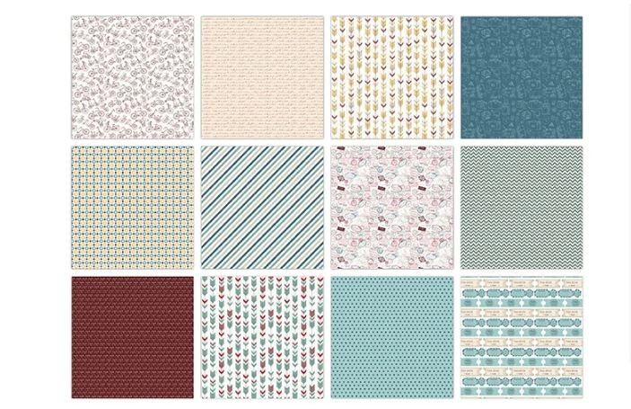 Papiere: 24 Blatt Design-Papier, Bastelpapier  NEU – Neu und originalverpackt aus Effretikon von wenuss 5
