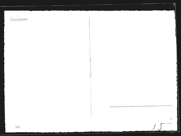 Cartoline postali: AK Cavigliano, Panorama mit Bergen – Usato da Berlin venduto da bartko-reher 1