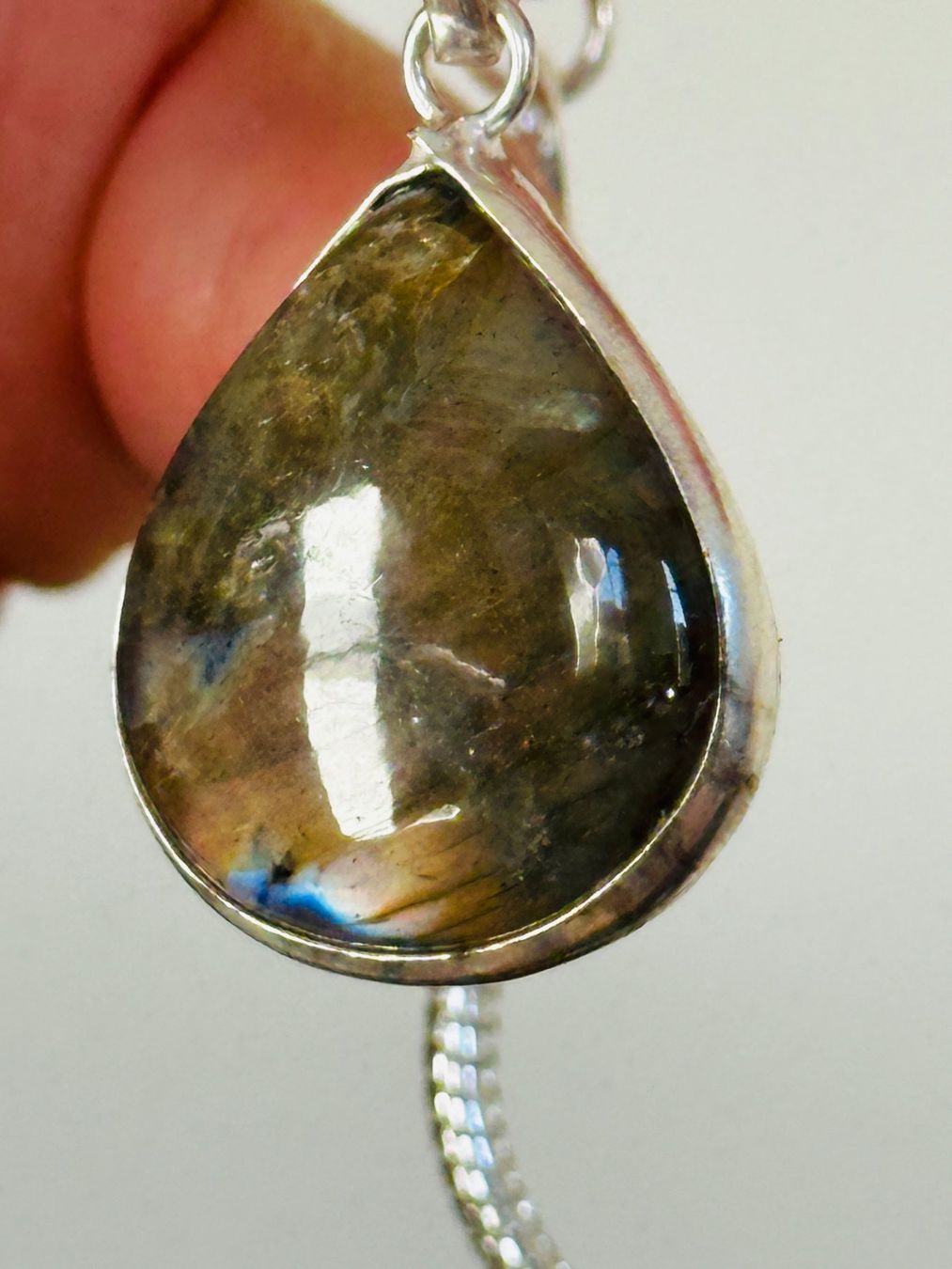 Catenine: Labradorite Gemstone Handmade Jewelry necklace – Nuovo e nell'imballaggio originale da Genève venduto da AGBERG 2