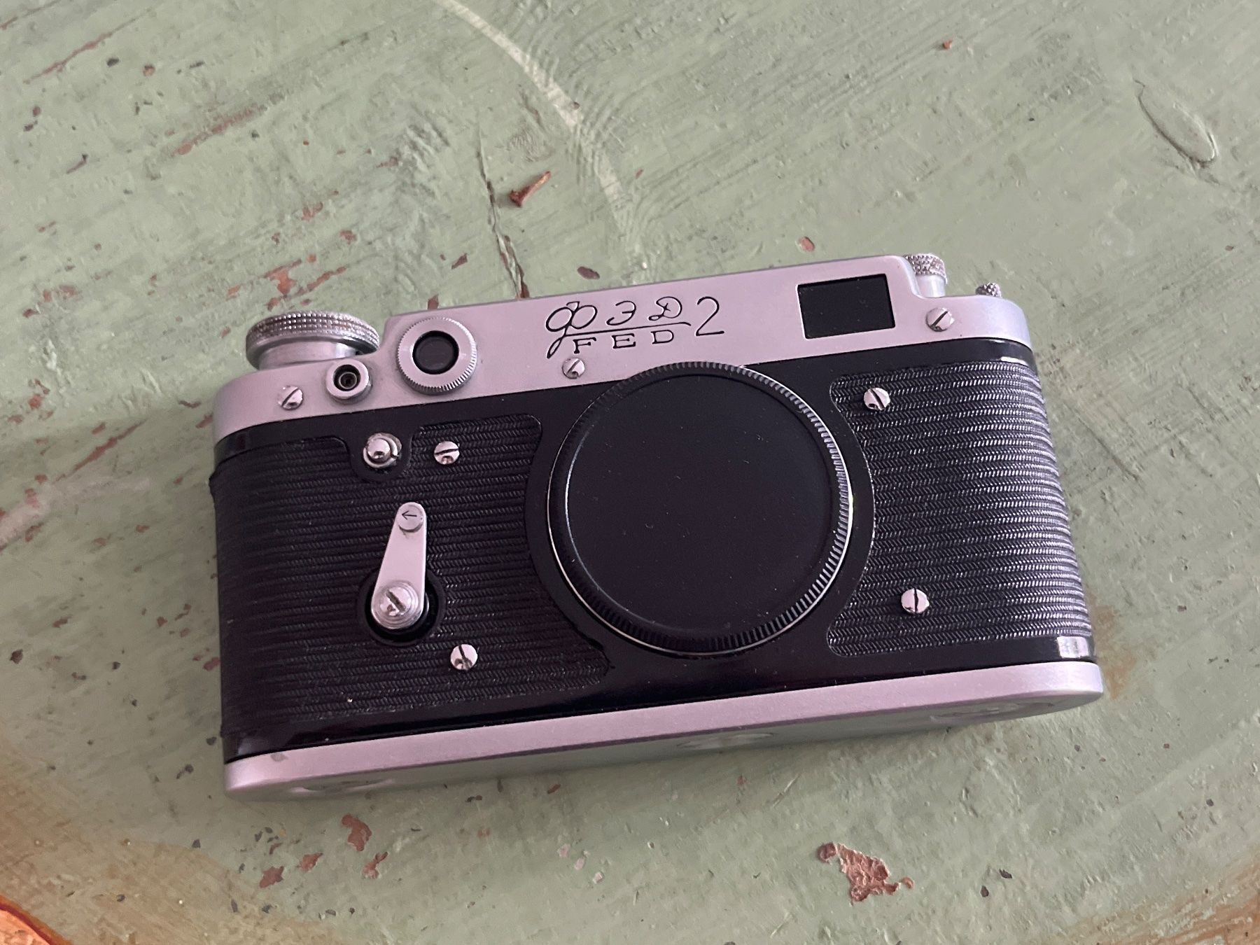 Fed Appareil photo: Fed 2 Vintage camera – Défectueux à Chiasso par AzenYa