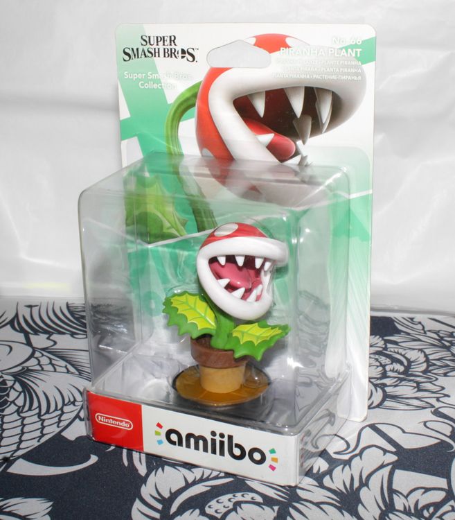 Amiibo PIRANHA PFLANZE Nr. 66 Nintendo Super Smash Bros OVP (Neu und  originalverpackt) in Zrich fr CHF 28  mit Lieferung auf Ricardo kaufen