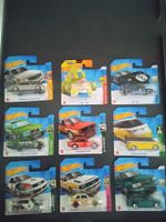 Hot Wheels 8er Set Retro Racers, HW Slammed, HW Turbo Postve