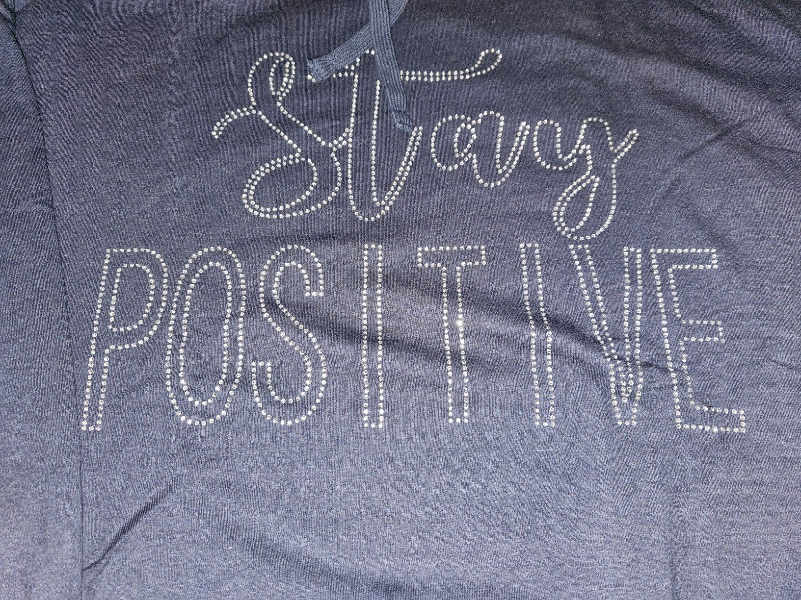 Maglioni & Felpe: Pullover "Stay positive" dunkelblau, XL, NEU – Nuovo (secondo la descrizione) da Heiden venduto da Taronia 2