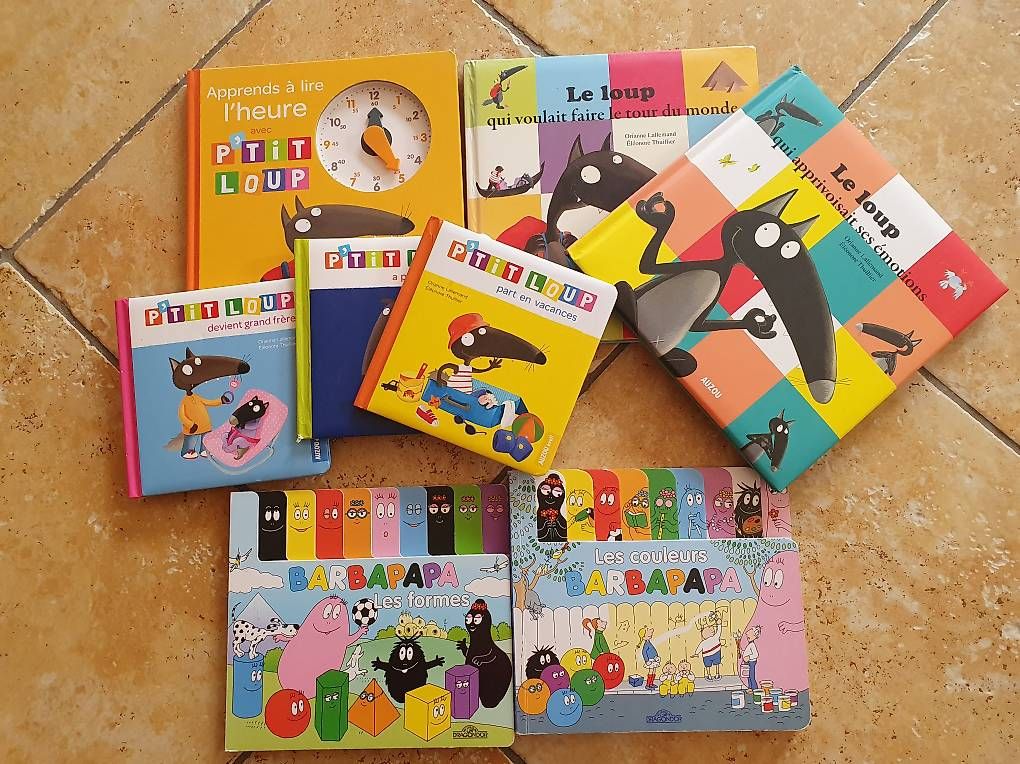 Fumetti: BD enfants Loup, Tchoupi et plus – Usato da Apples venduto da Vittel2209