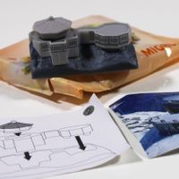 James Bond 007 SCHILTHORN kleinstes Modell 5x3cm TOP RAR!