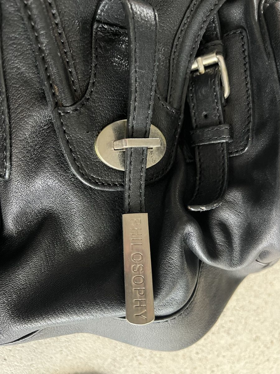 Borse da donna: Boho Style, Philosophy, schwarze Leder Schultertasche – Nuovo (secondo la descrizione) da Richterswil venduto da Solemare47Nicole 4