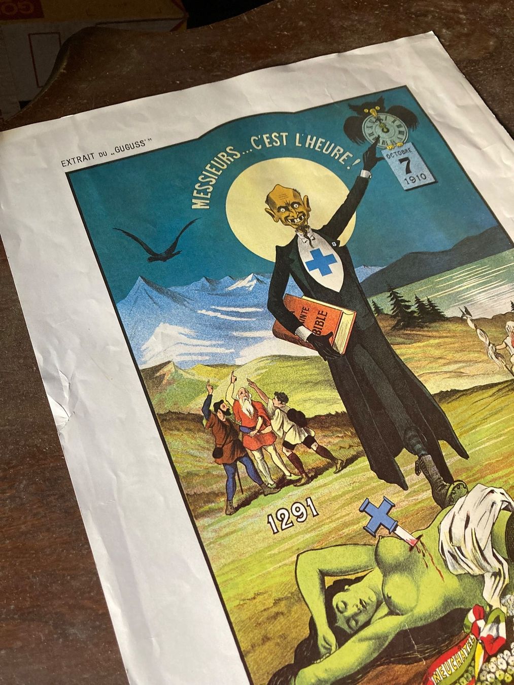 Foto & Immagini: Affiche Plakat Absinthe Absinth Fée verte – Usato da St-Cierges venduto da LeRegain 1