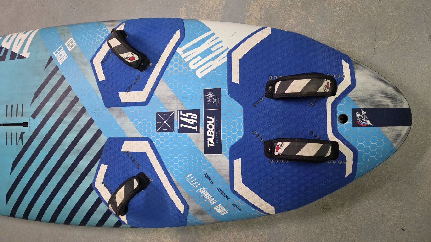 Tavole da surf e di nuoto: Tabou Rocket CED 145l Windsurfboard – Usato da Uffikon venduto da san123day 1