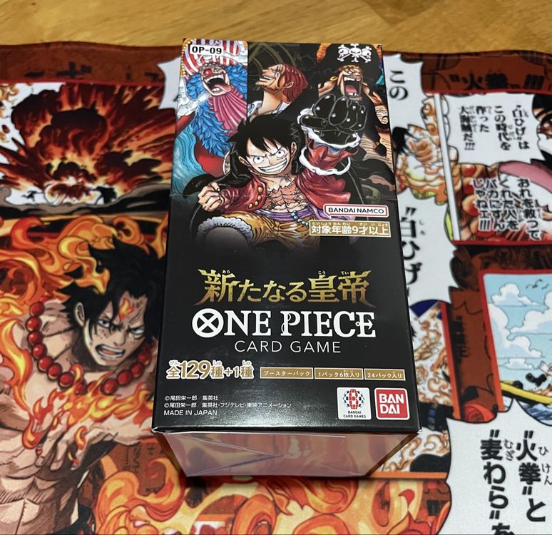 emperors of the new world booster box One Piece Emperors in the New World Booster Box Display Box (OP09)  LA  Gaming TCG