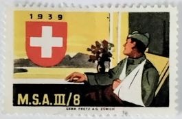 Soldatenmarke 2.WK, Militär San Anst III/8, 1939, Wi San 79