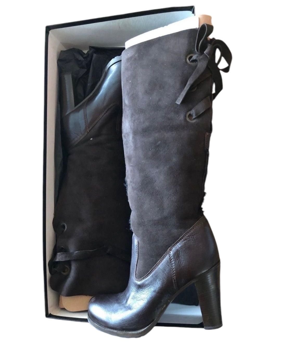 Damenschuhe: Bottes Vicmatié / Lederstiefel – Gebraucht aus Dotzigen von SecondHandGems