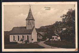 Sitzberg /Tösstal, Partie an der Kirche