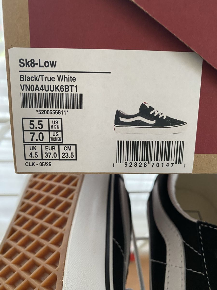 Vans Herrenschuhe: Vans Black True White Schuhe NEU. Unisex – Neu und originalverpackt aus Schüpfen von Diego2211 1