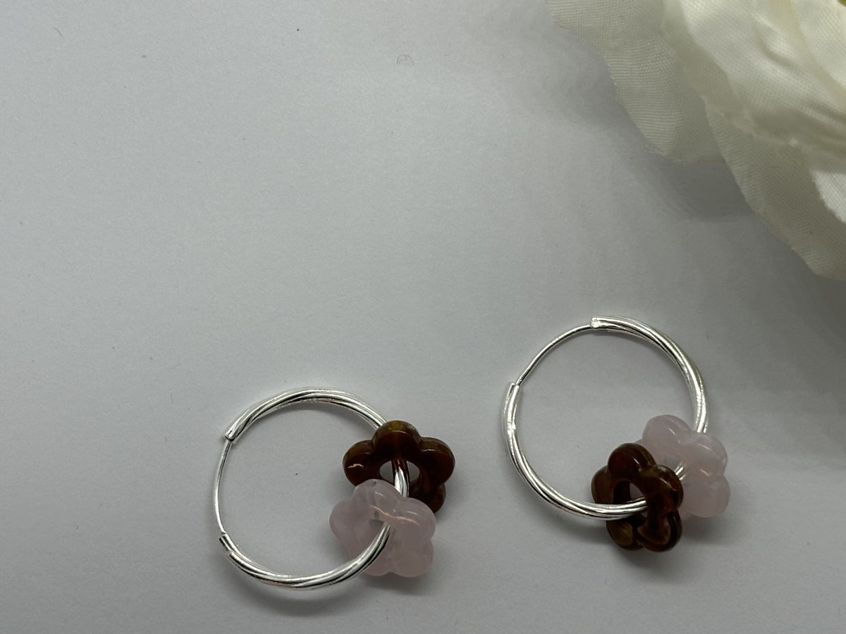 Orecchini pendenti & Orecchini a lobo: Creolen mit je 2 Anhängern – Nuovo e nell'imballaggio originale da Niederglatt ZH venduto da Silberschmuck-design 1