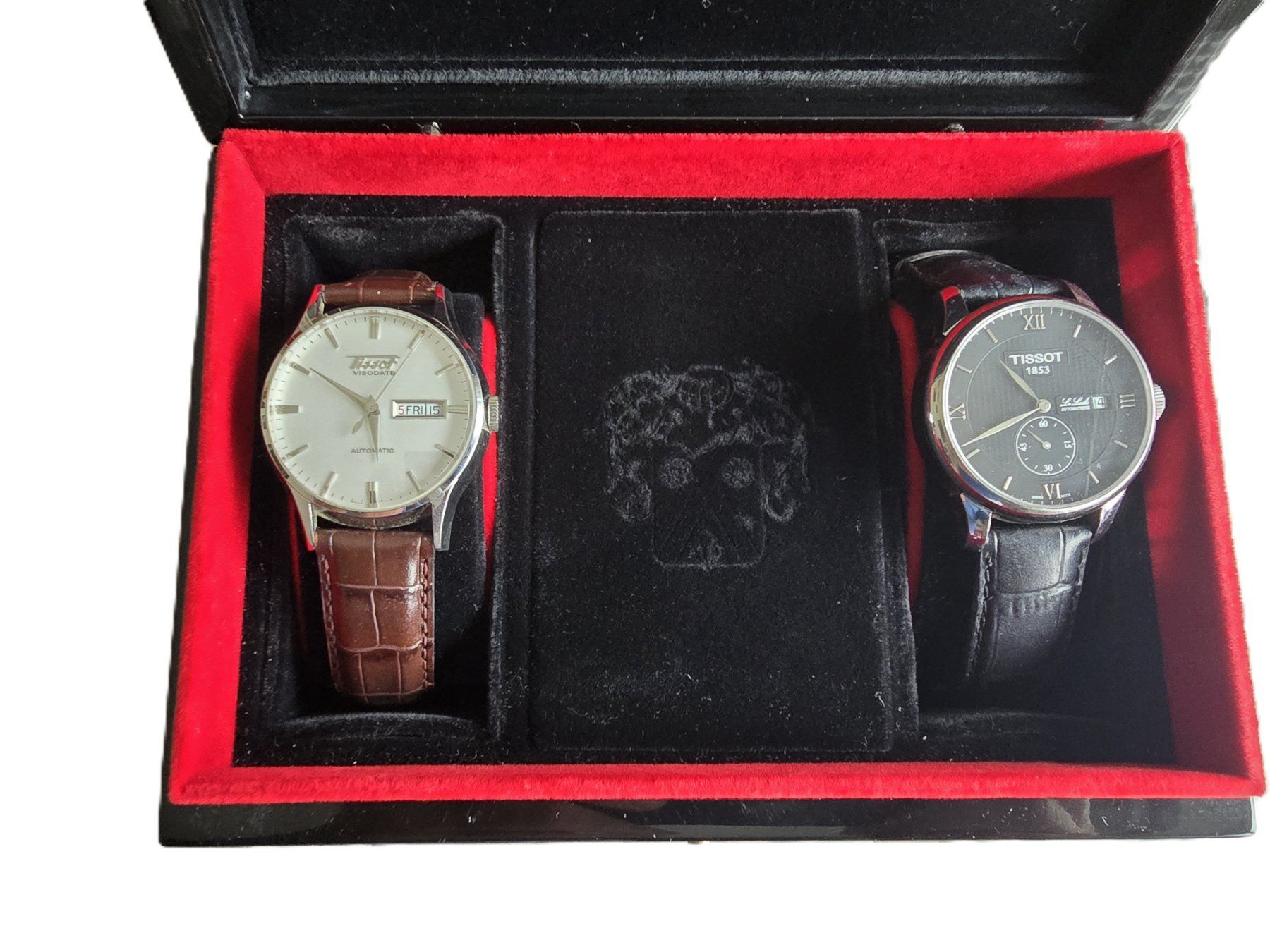 Tissot Uhren: Coffret duo Tissot automatique – Gebraucht aus La Chaux-de-Fonds von Cokecollection