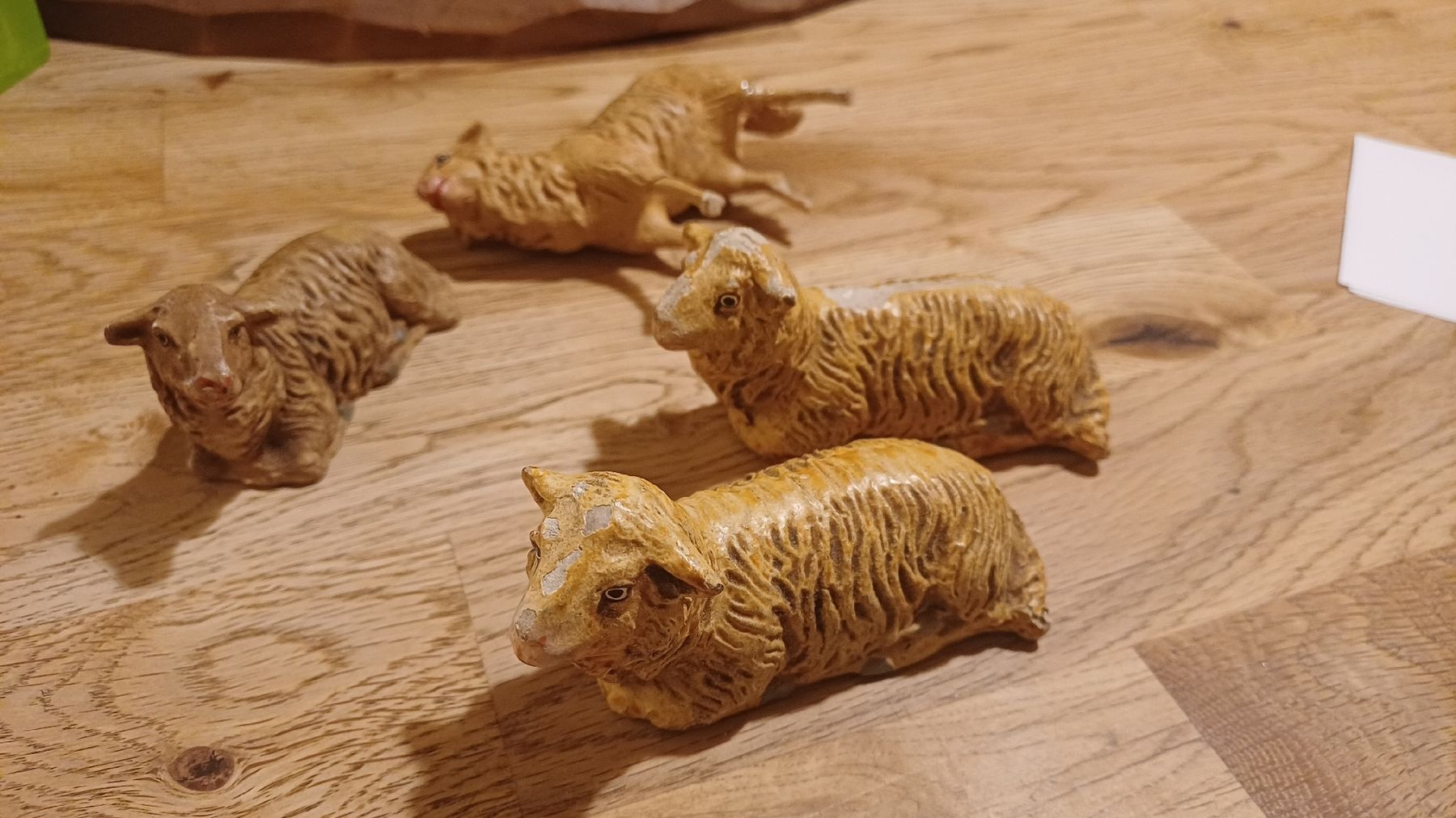 Figurines: Krippenfiguren 4 Schafe  – D'occasion à Flawil par Naphtali 4