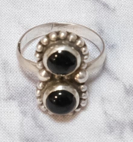 Anelli: Silberring Onyx Vintage – Usato da Zürich venduto da Melody2000 5