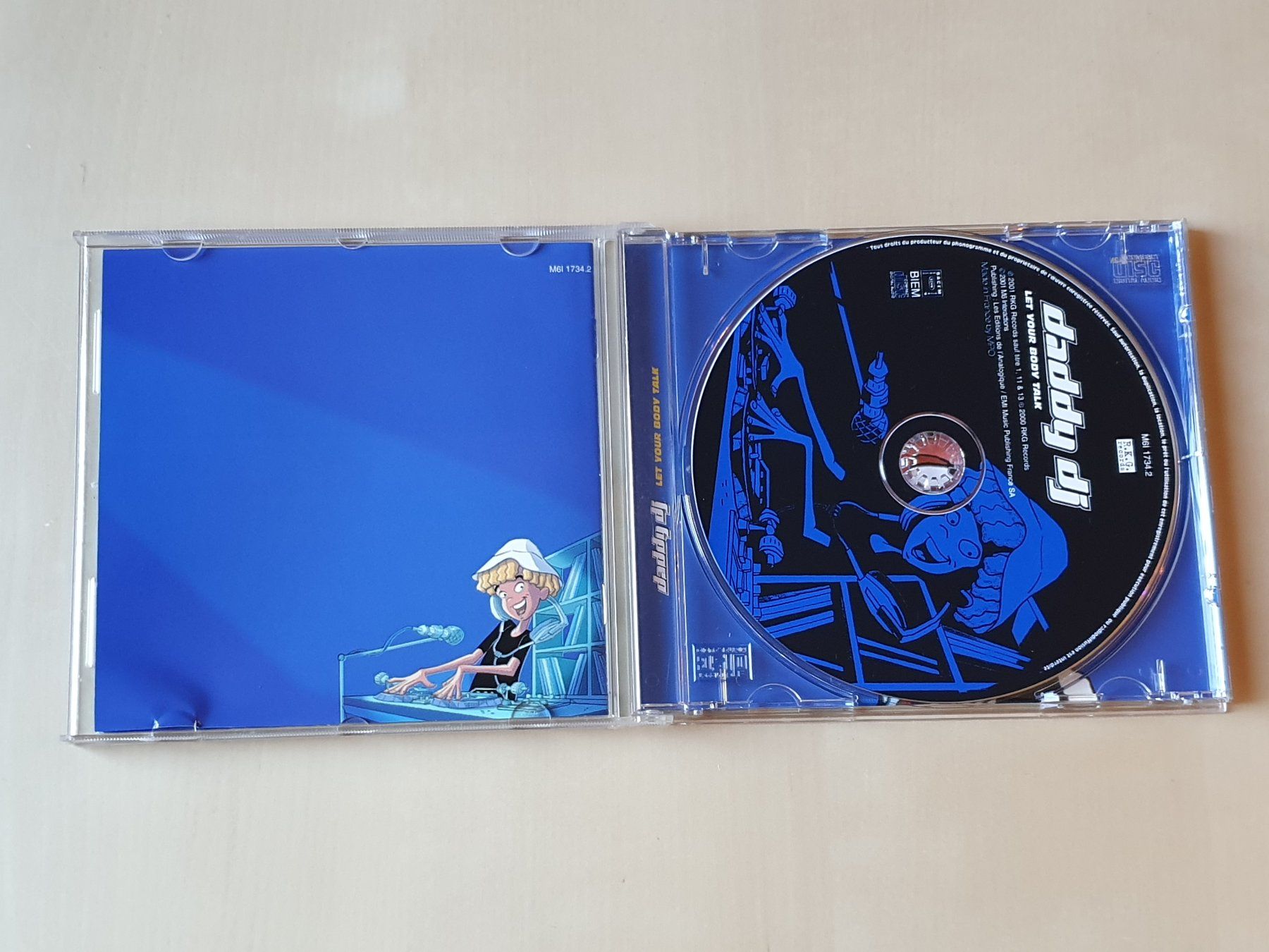 CD: Daddy DJ let your Body Talk – Usato da Stansstad venduto da collectorsshop 2