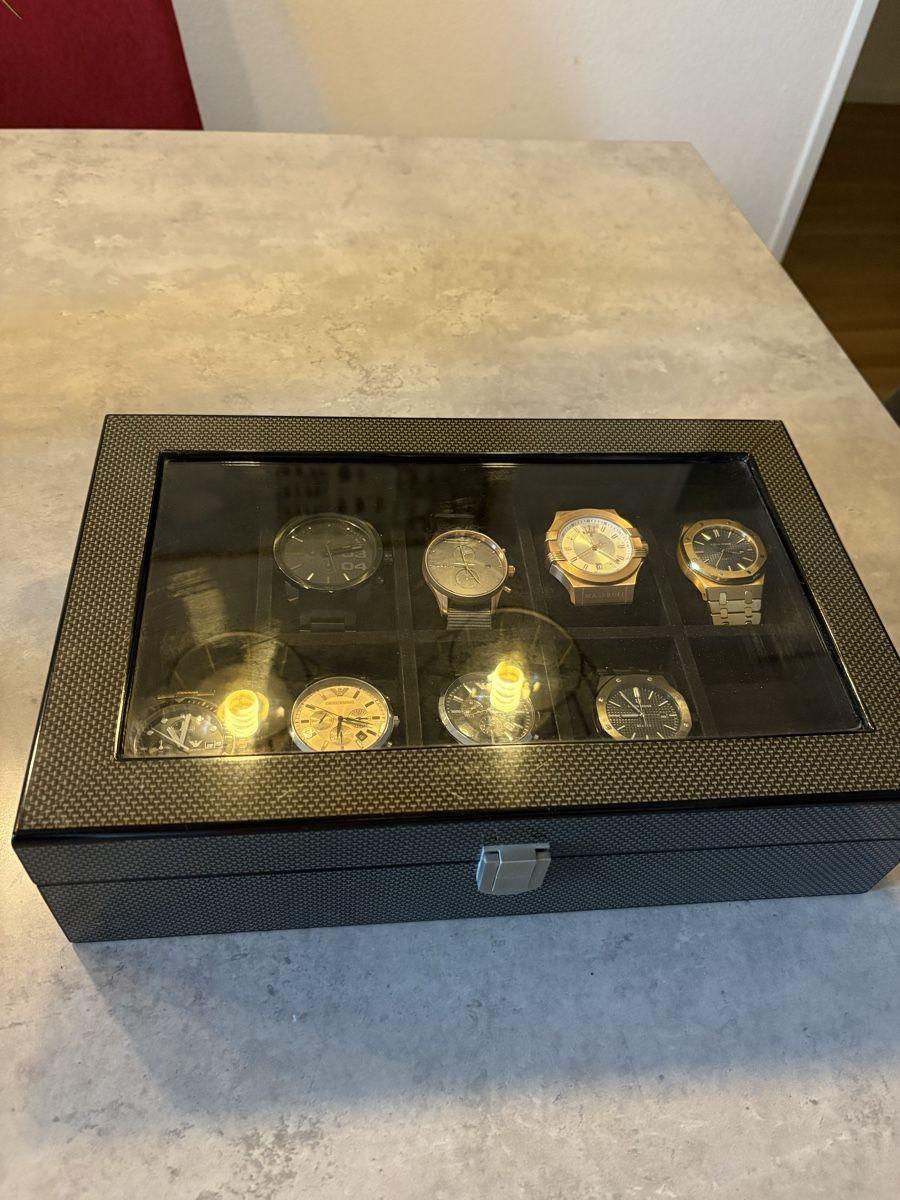 Orologi: Uhren Sammlung mit 7 Herrenuhren + Uhrenbox  – Usato da Altendorf venduto da seb_v7ln 1
