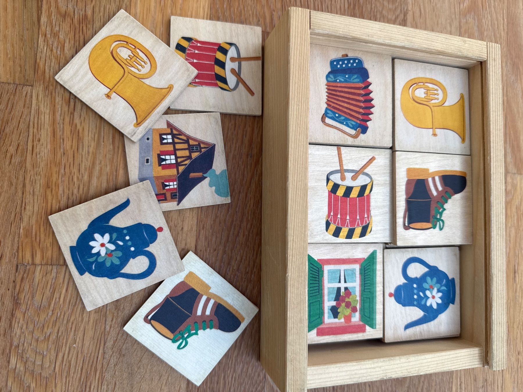 Giochi: Tier Memory Spiel aus Holz – Usato da Basel venduto da pahn 1