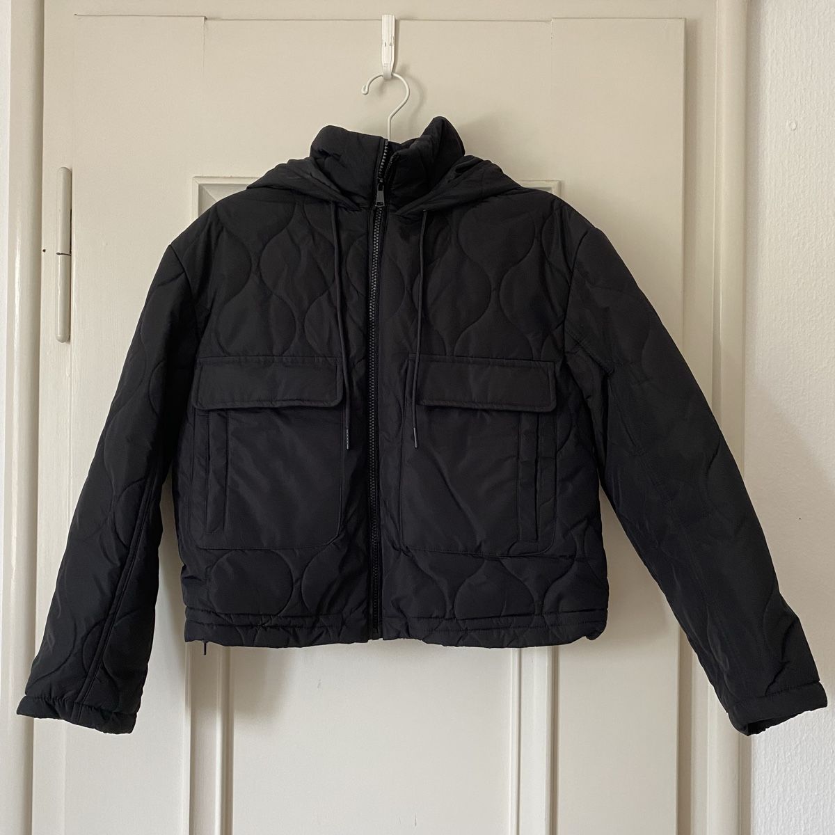 C&A Giacche: Schwarz gesteppte Winterjacke – Usato da Luzern venduto da champagnelaury