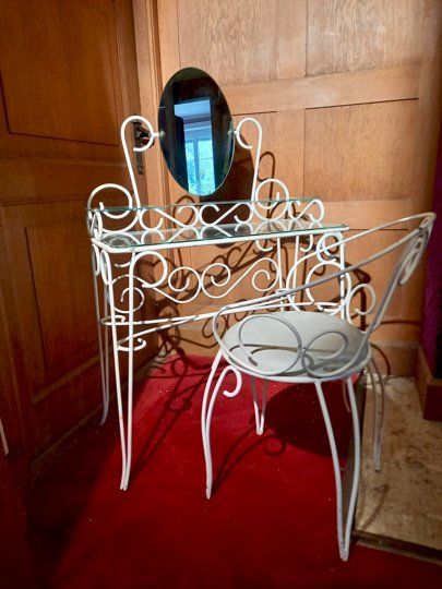 Tavoli da trucco: Coiffeuse & chaise style 1950 – Usato da Ponts-de-Martel venduto da Henri-Louis