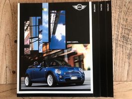 Prospekt Brochure Mini Cabrio One Cooper Cooper S 1 2007