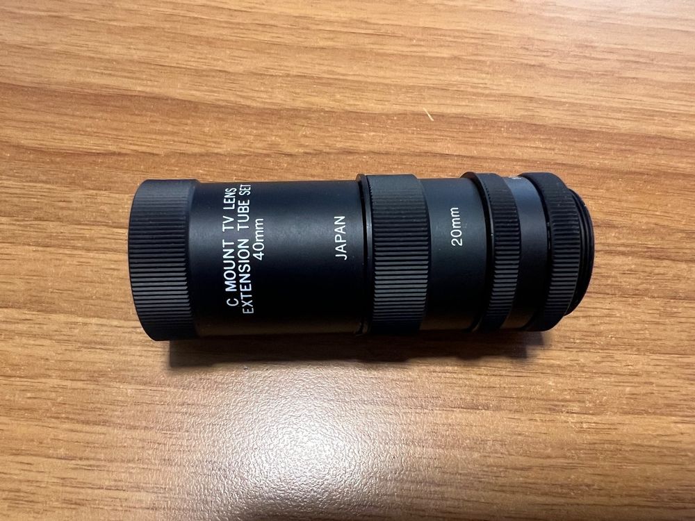 c mount tv lens extension tube set 40mm neuf Kaufen auf Ricardo