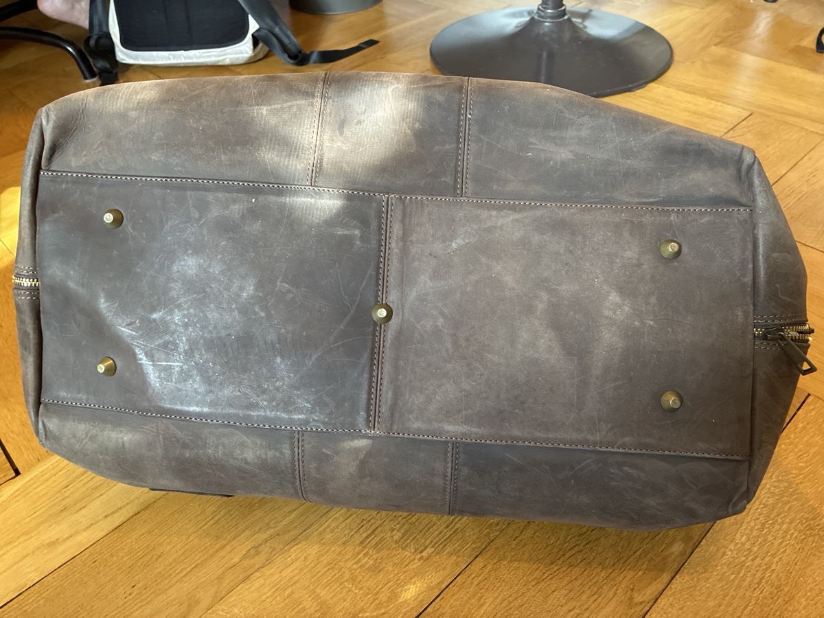 Borse: Weekender Bag Wildleder Made in Italy – Usato da Bern venduto da two_8vqk 3