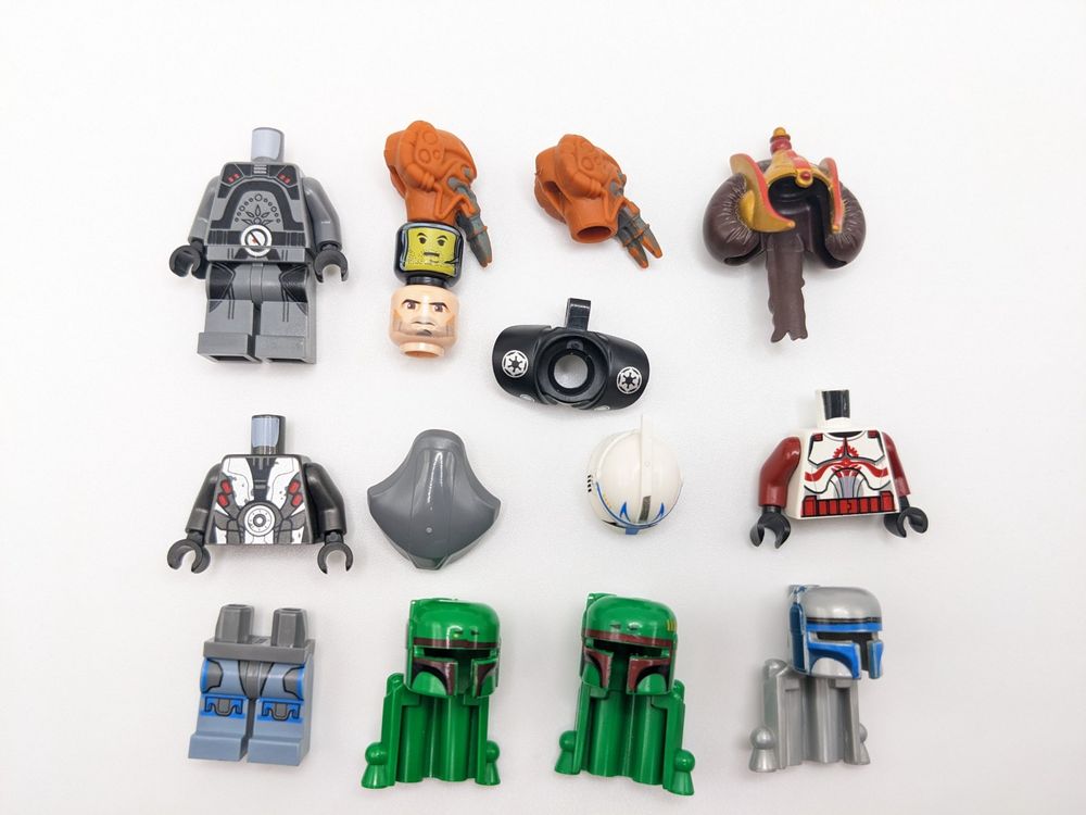 Lego Star Wars Figurenteile sehr selten Kaufen auf Ricardo