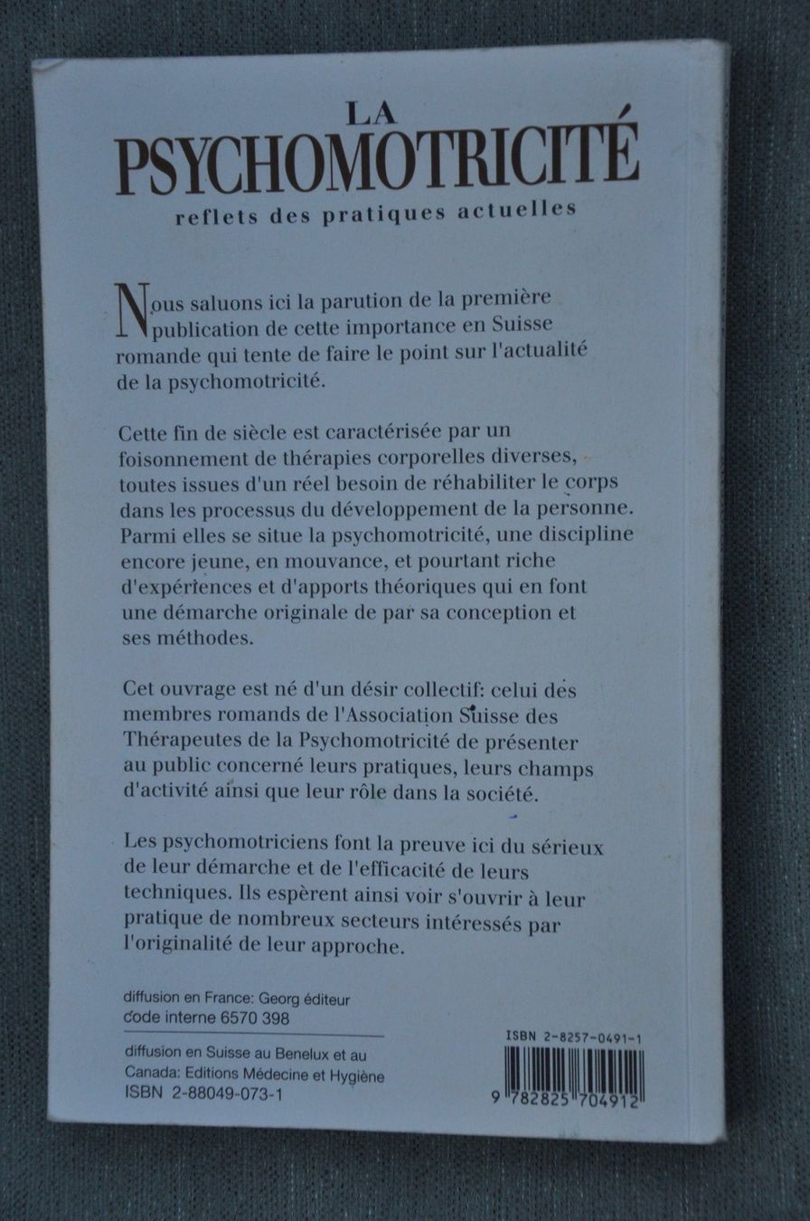 Bücher: La psychomotricité - reflets des pratiques actuelles – Gebraucht aus Fully von Minouchka 1