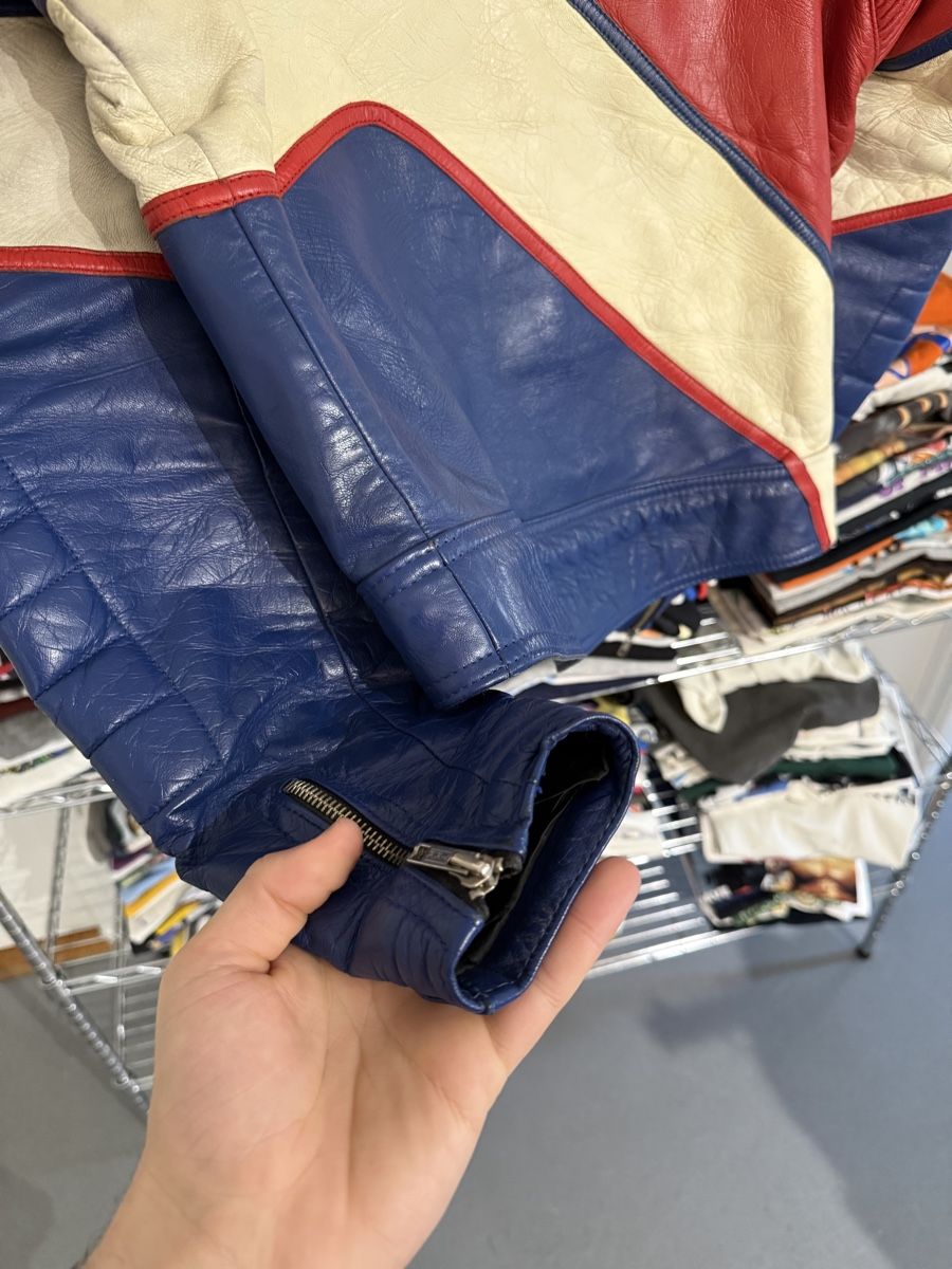 Vestes: 70’s Vintage Leather Biker Jacket Size S – D'occasion à Lausanne par user1020rnt 3