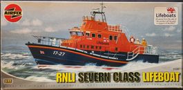 AIRFIX 07280 RNLI SEVERN CLASS LIFEBOAT BAUSATZ 1:72 NOS