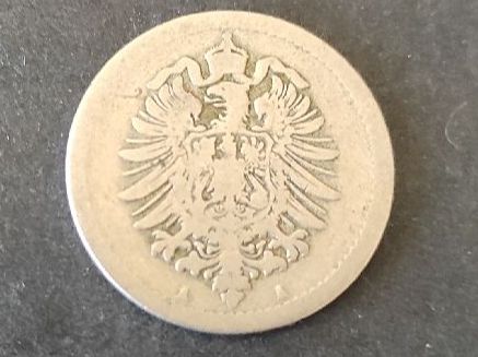 Tutti le monete: 5 Deutsche reich 1875 A – Usato da Couvet venduto da lulul 1
