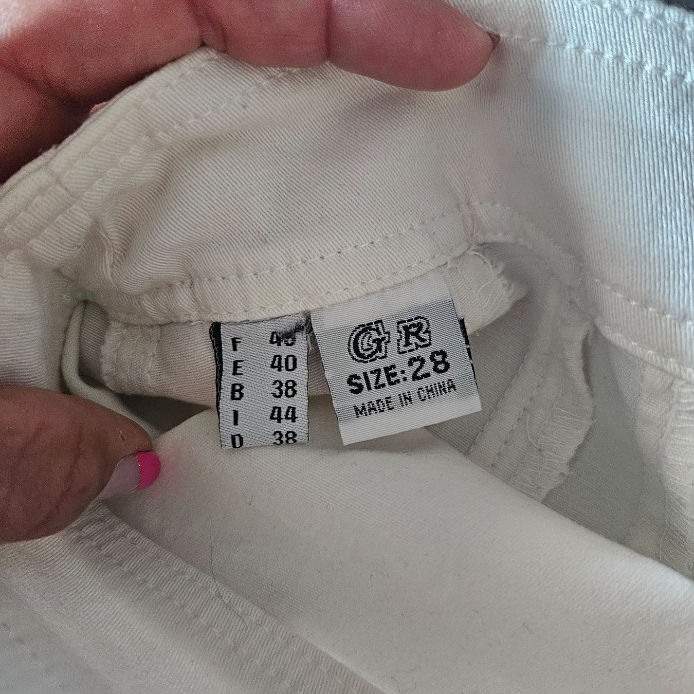 Gonne: Mini jupe blanche t. 38 M – Usato da Verbier venduto da gab_2klq 3