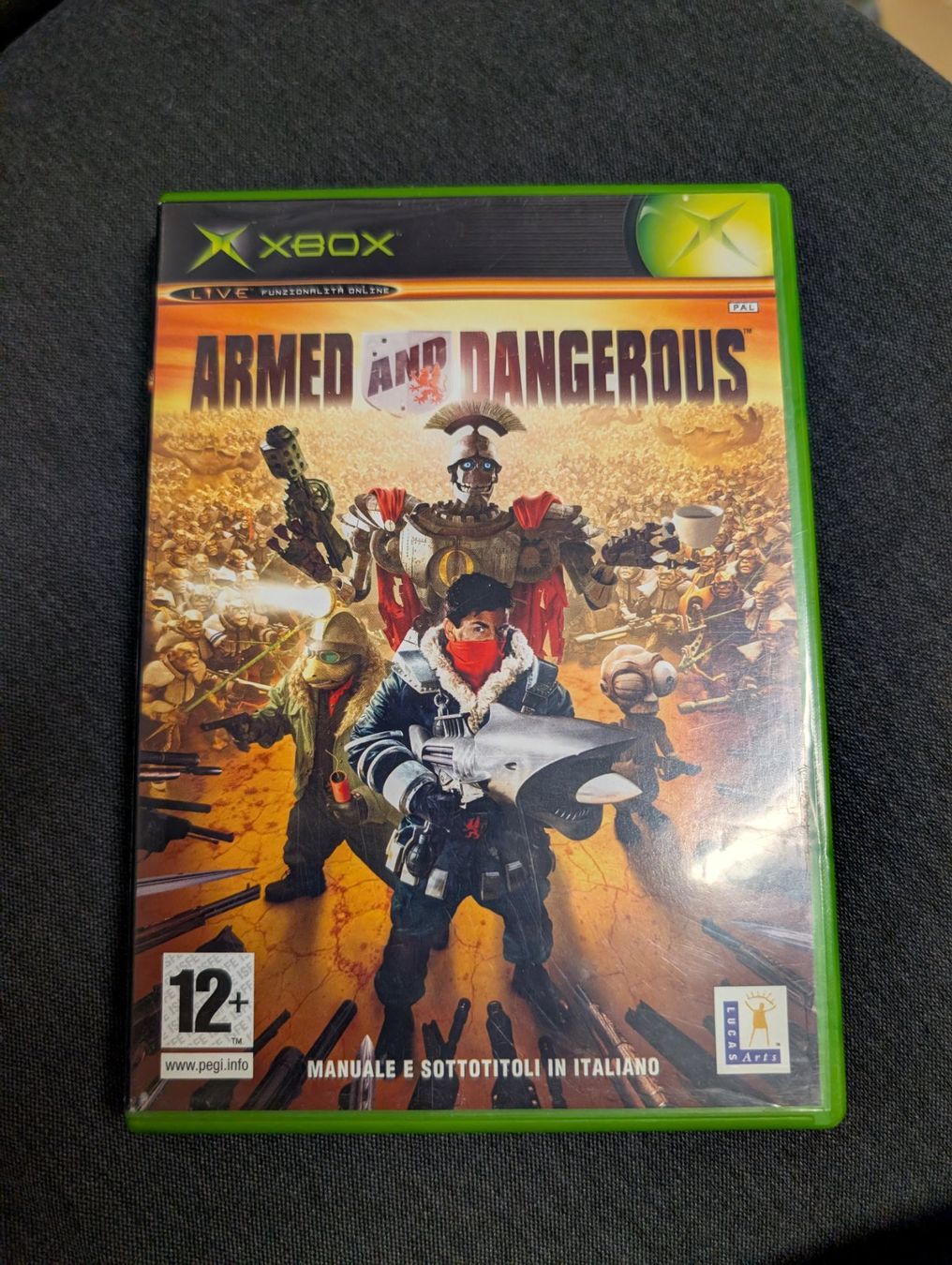 Jeux: Armed and dangerous Microsoft Xbox – D'occasion à Giubiasco par Ticinerd