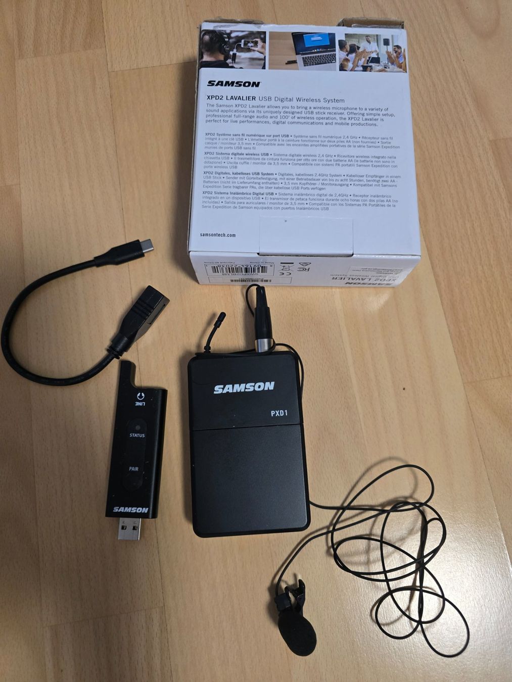 Mikrofone: SAMSON XPD2 LAVALIER USB Digital Wireless System – Gebraucht aus Emmenbrücke von nev_hh85 3
