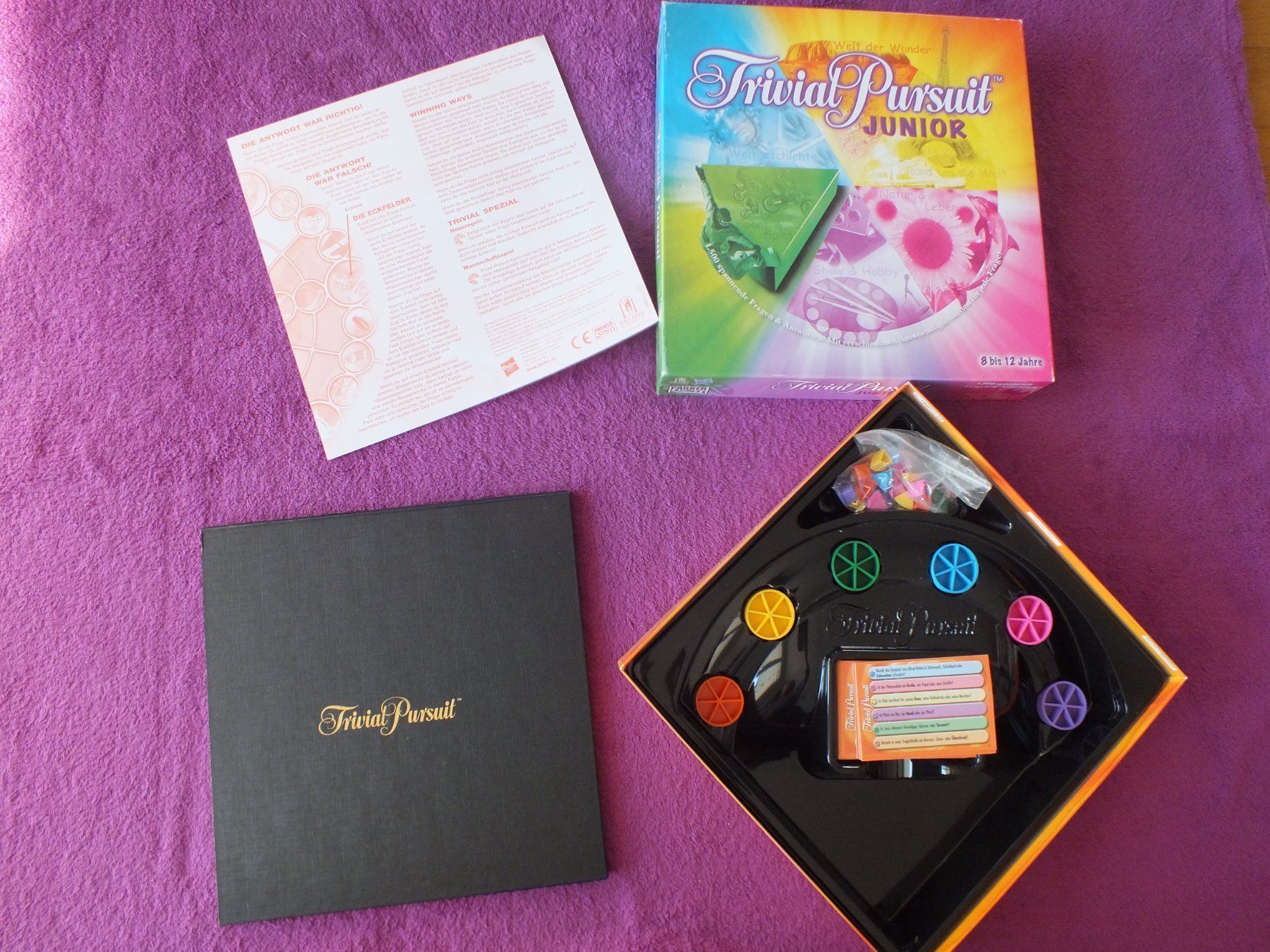 Parker Giochi: Trivial Pursuit Junior von Parker – Usato da Müllheim Dorf venduto da Seeeule01 1