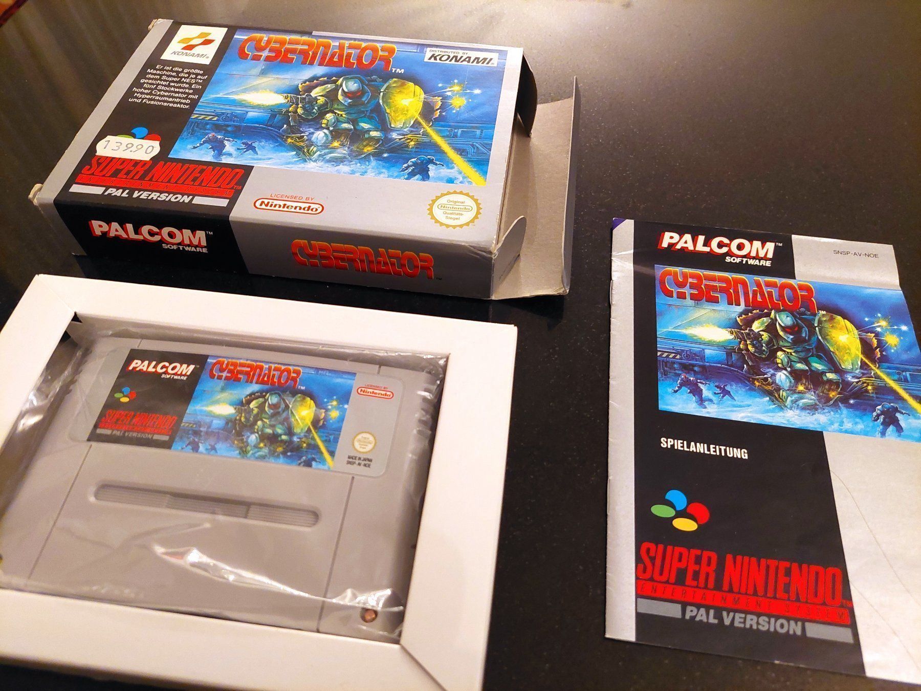 Nintendo Giochi: CYBERNATOR (PAL) - SUPER NINTENDO – Usato da Spiegel b. Bern venduto da Natix 3