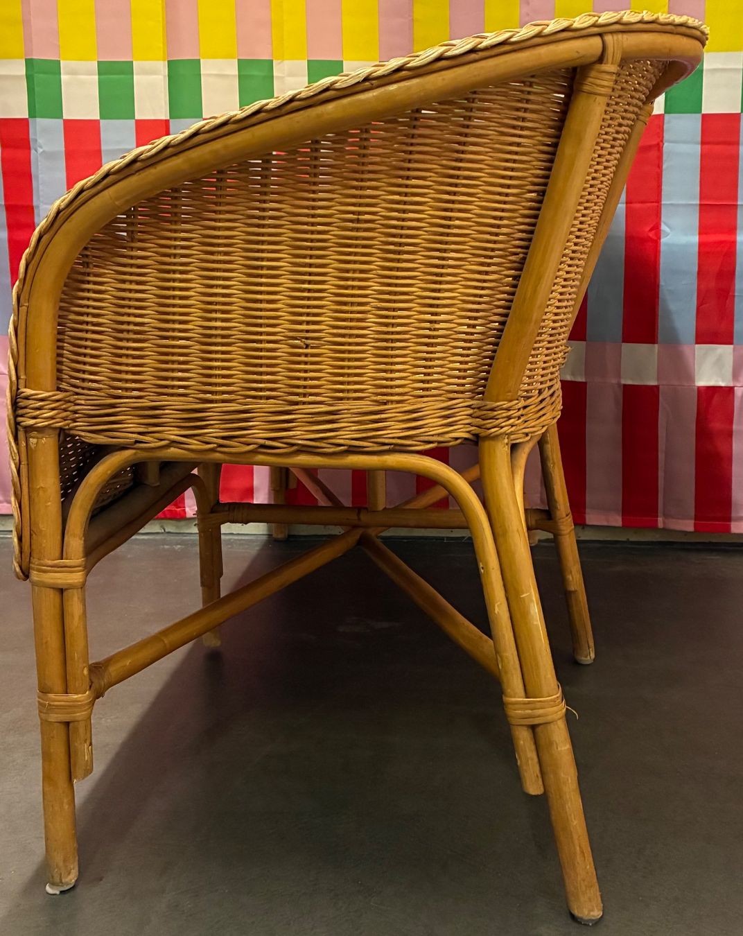 Sofas: Rattancouch (gekorbte Couch) – Gebraucht aus Bubendorf von ThomasV2007 1